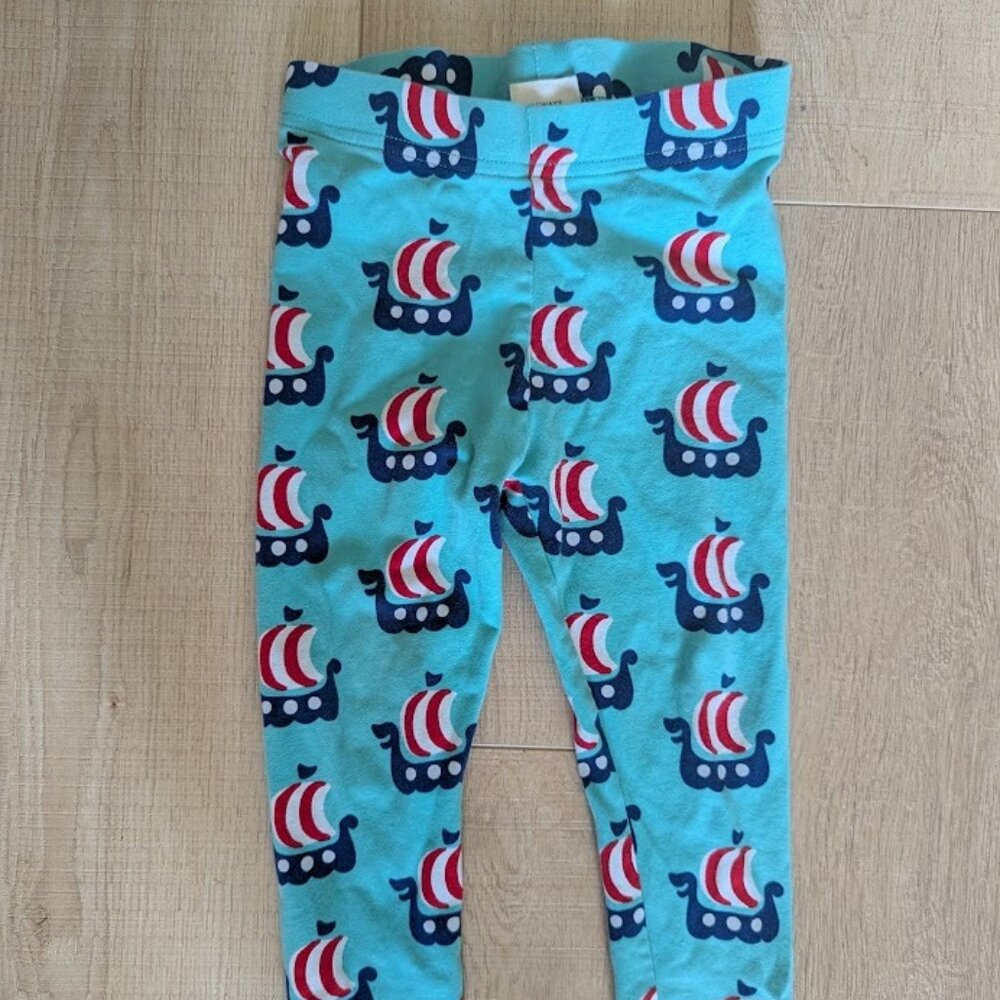 Maxomorra Viking Ship Leggings